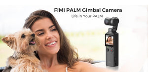 【Limited offer】FIMI PALM camera 3-Axis 4K HD Handheld Gimbal Camera Stabilizer 128° Wide Angle Smart