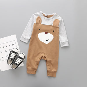 Cute animals Spring Baby romper newborn baby clothes