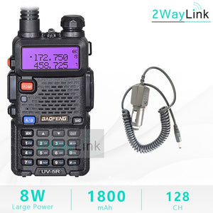 Upgrade 8W Baofeng UV-5R 8W Walkie Talkie 10 km uv5r walkie-talkie hunting Ham Radio 10KM Baofeng UV-9R UV-82 UV-8HX UV-XR uv 5r