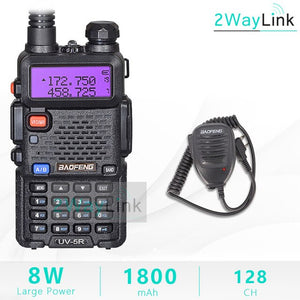 Upgrade 8W Baofeng UV-5R 8W Walkie Talkie 10 km uv5r walkie-talkie hunting Ham Radio 10KM Baofeng UV-9R UV-82 UV-8HX UV-XR uv 5r