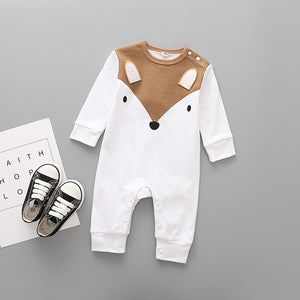 Cute animals Spring Baby romper newborn baby clothes