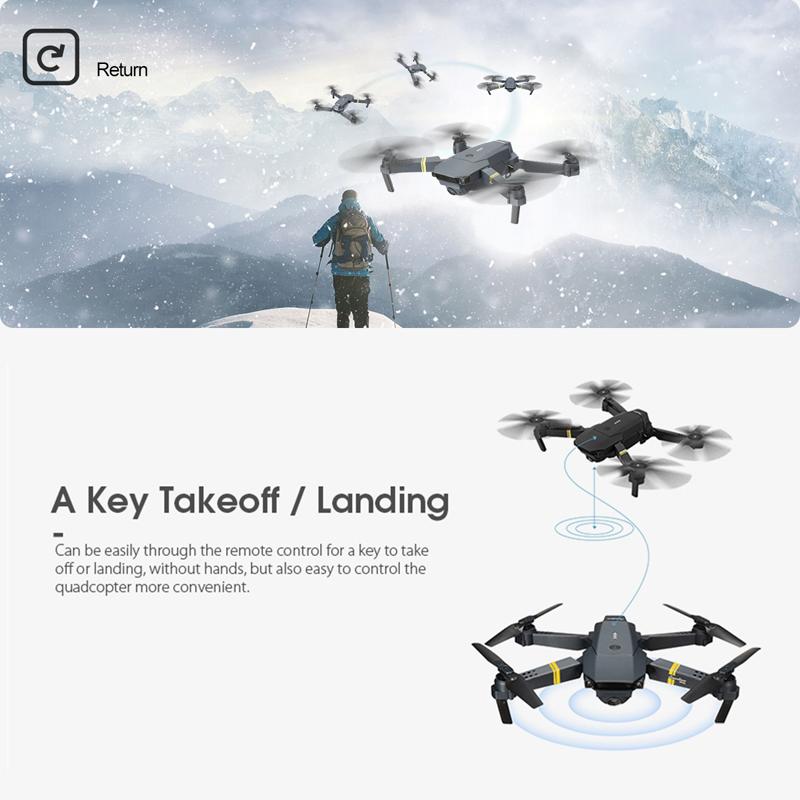 Eachine E58 WiFi FPV With Wide Angle HD 1080P/720P/480P Camera Hight Hold Mode Foldable Arm RC Quadcopter