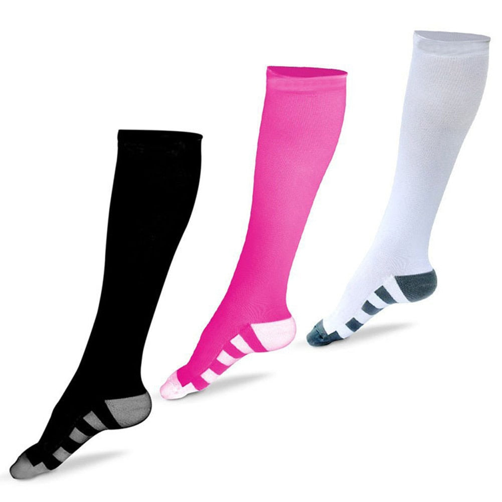 Men Women Compression Socks Calf Guard Protector Stockings